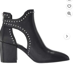 Steve Madden Studded Booties with cut outs, Size 7